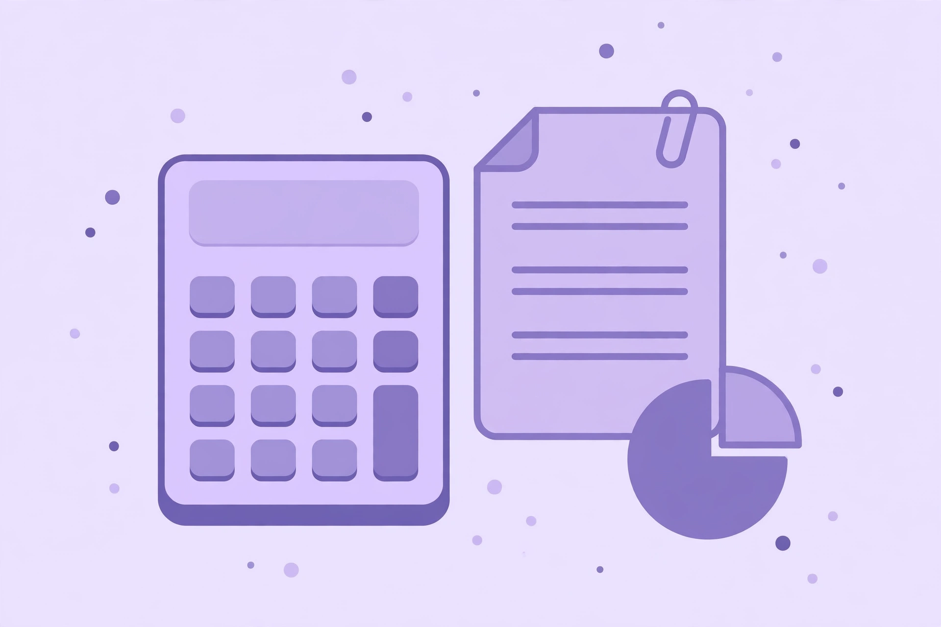 Illustration of an EMI calculator with loan amount, interest rate and tenure inputs