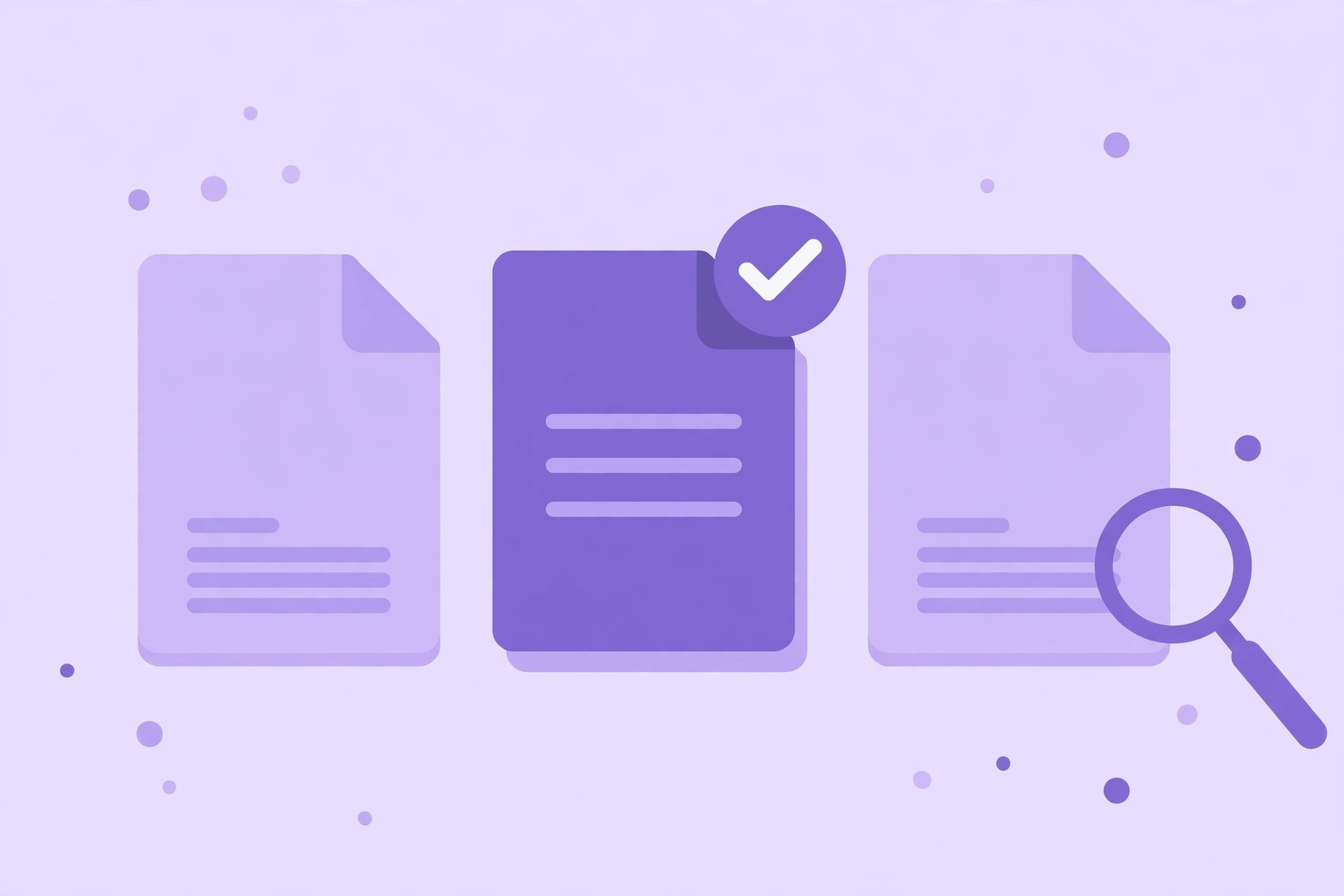 Illustration comparing seven free PDF compressor tools side by side with checkmarks