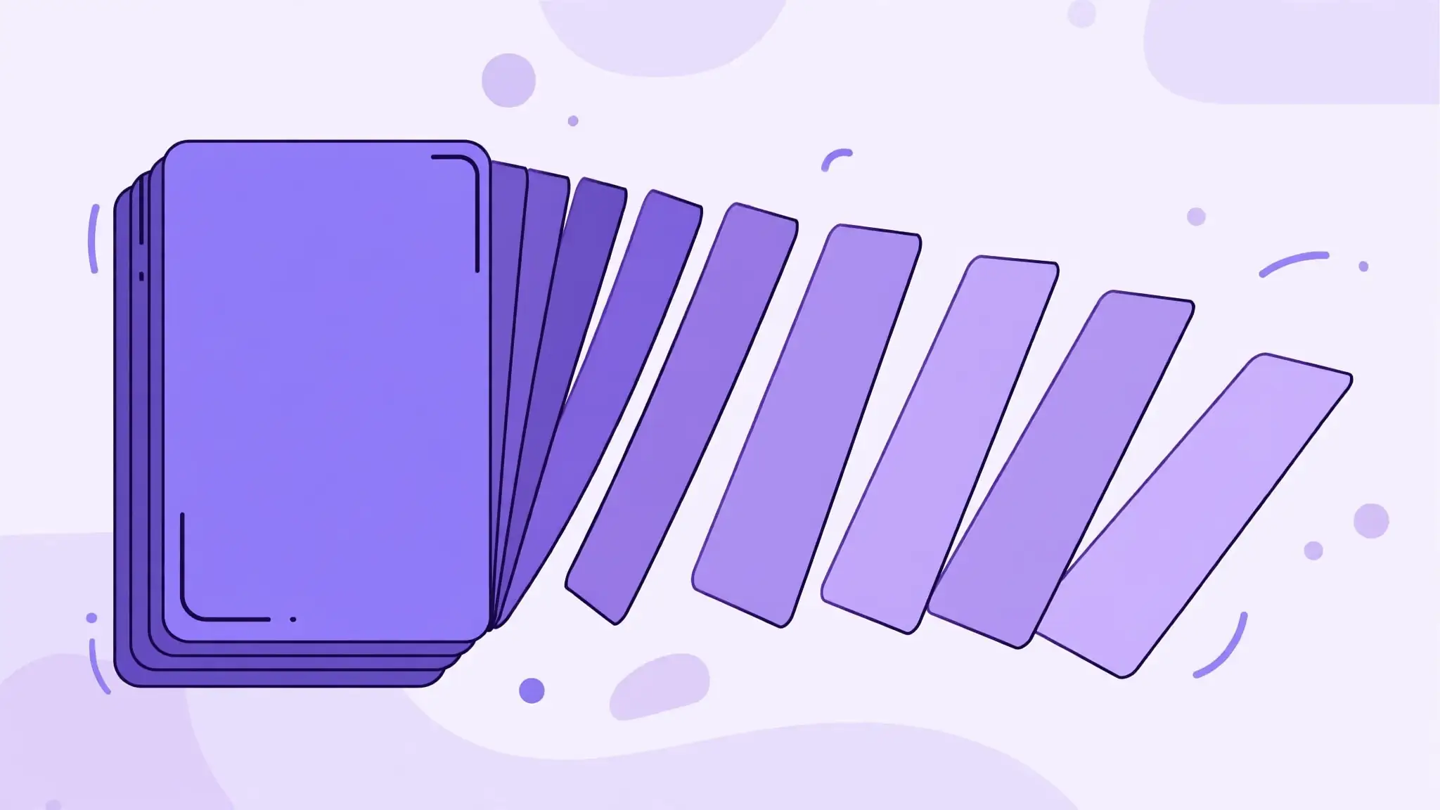 Illustration of splitting a PDF document into separate individual pages