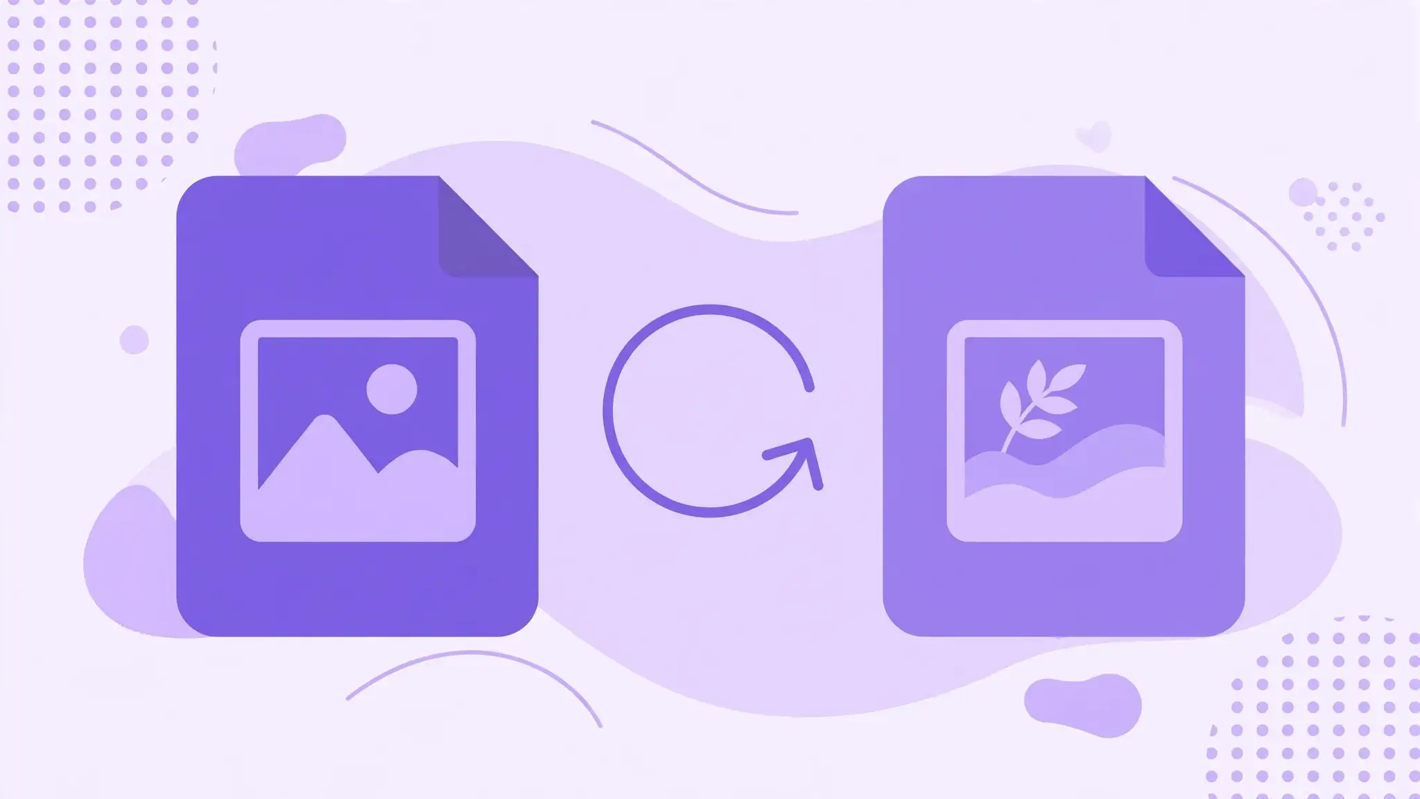 Image files converting between JPG, PNG and WebP formats